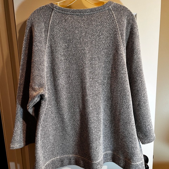 Eileen Fisher Gray Sweater - Picture 2 of 4
